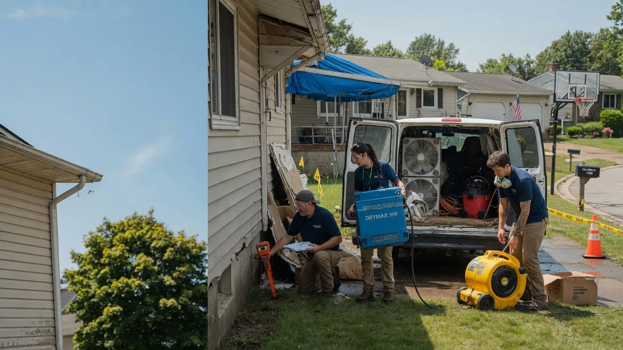 Ceiling Leak Cleanup in Mount Prospect, IL near me